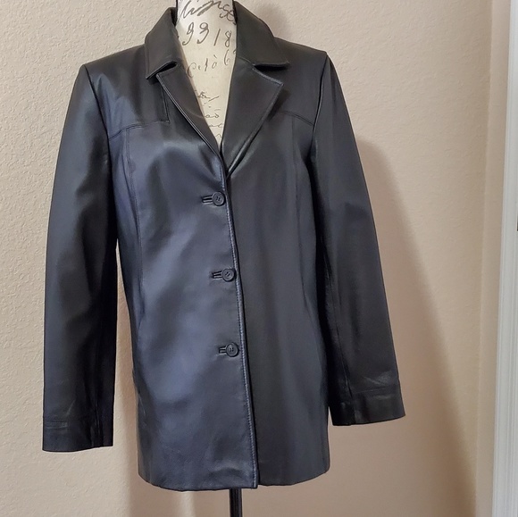 Genuine Leather Jacket - Picture 2 of 6